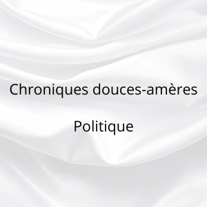Voilà ce qui pourrait être un début de solution dans un monde incertain